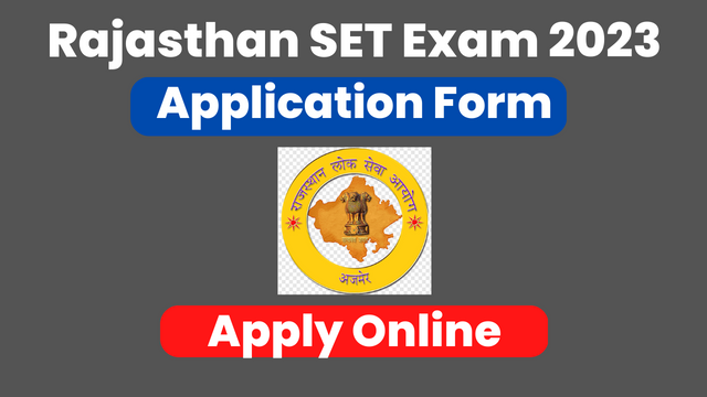 Rajasthan SET Exam 2023