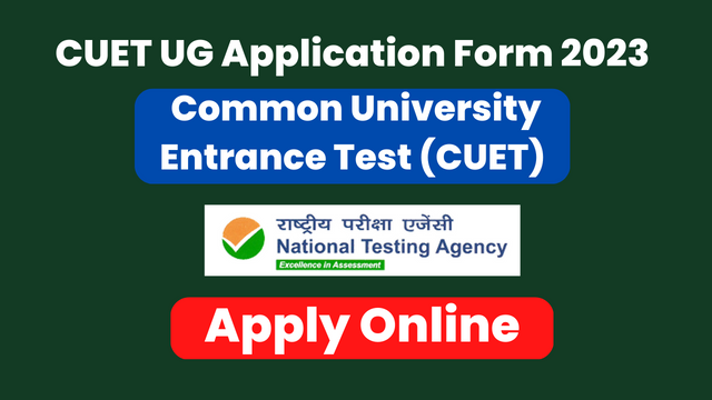 CUET UG Application Form 2023