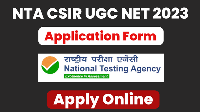 NTA CSIR UGC NET 2023