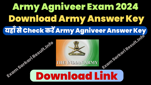 Army Agniveer Answer Key 2024