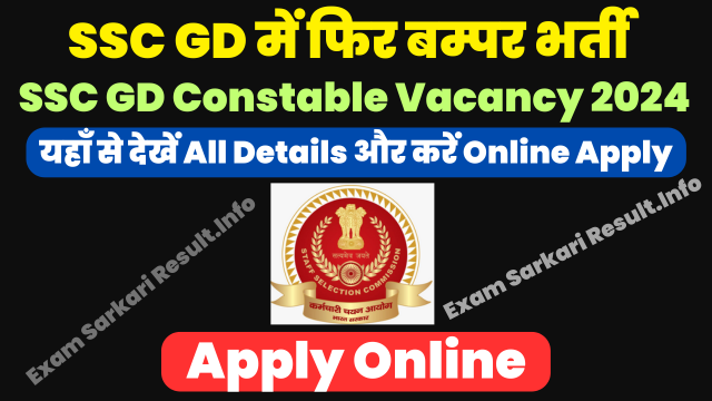 SSC GD Recruitment 2025