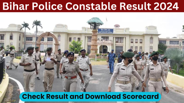 Bihar Police Constable Result 2024-