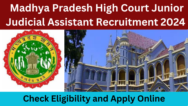 MP High Court Recruitment 2024