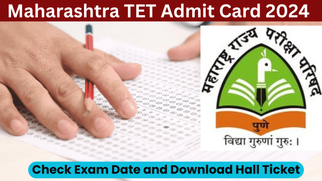 Maha TET Admit Card 2024