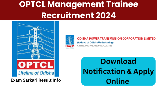 OPTCL Management Trainee Recruitment 2024