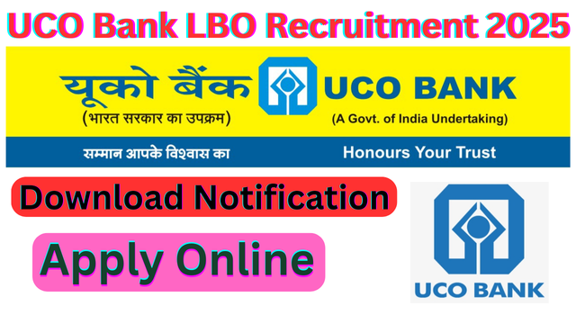 UCO Bank LBO Recruitment 2025