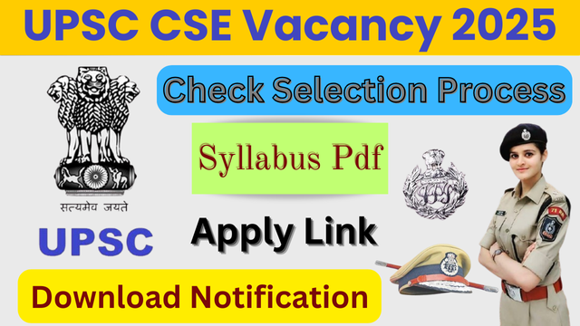 UPSC Vacancy 2025