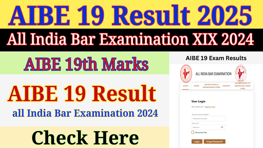 AIBE 19 Result