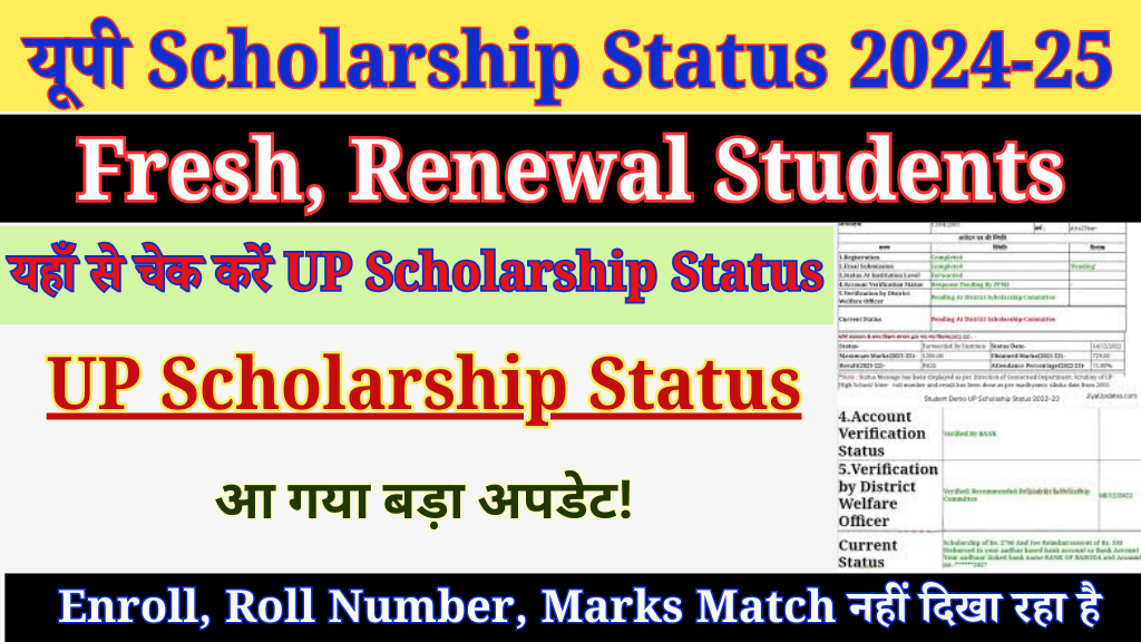 UP Scholarship Status 2025