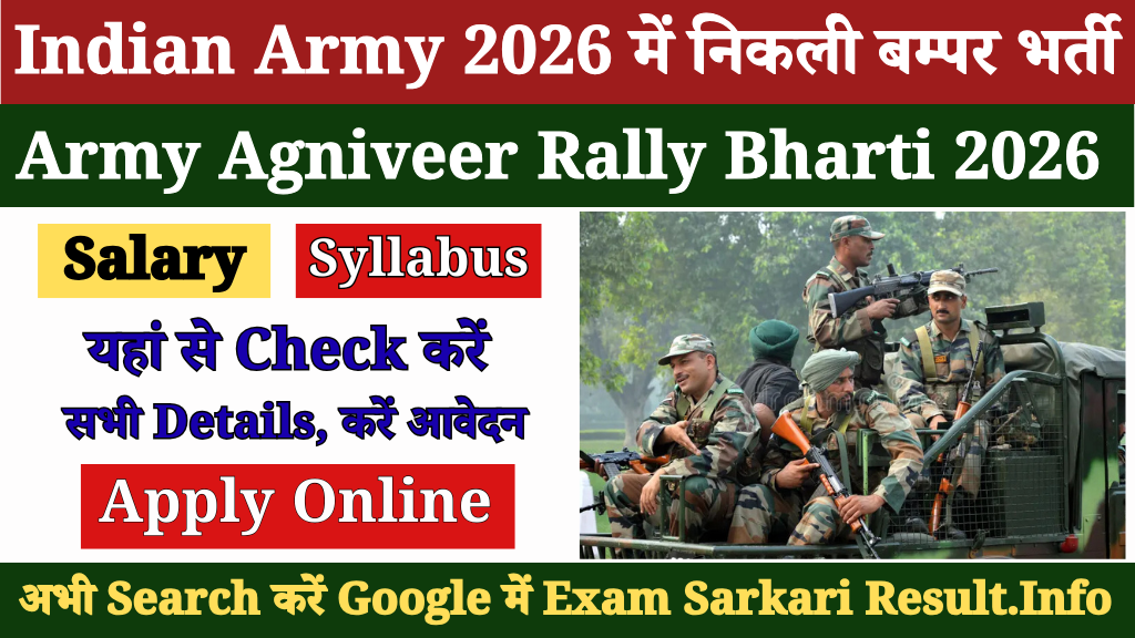 Army Agniveer Recruitment 2026