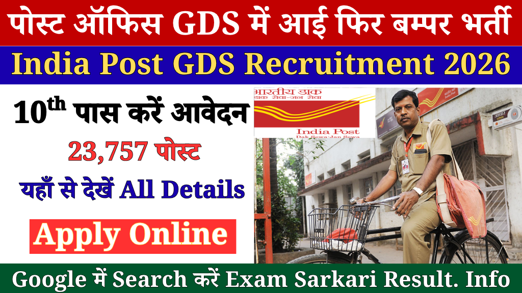 India Post GDS Vacancy 2026 Schedule II